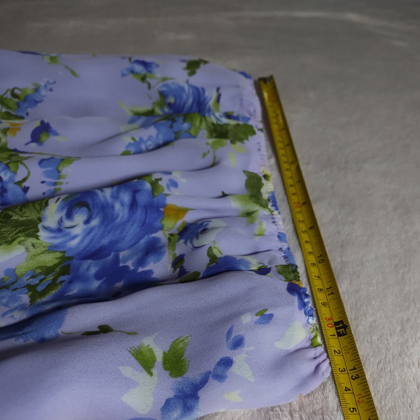 vintage 90s knee length rose floral skirt sz 12 cottagecore fairycore 1990s y2k