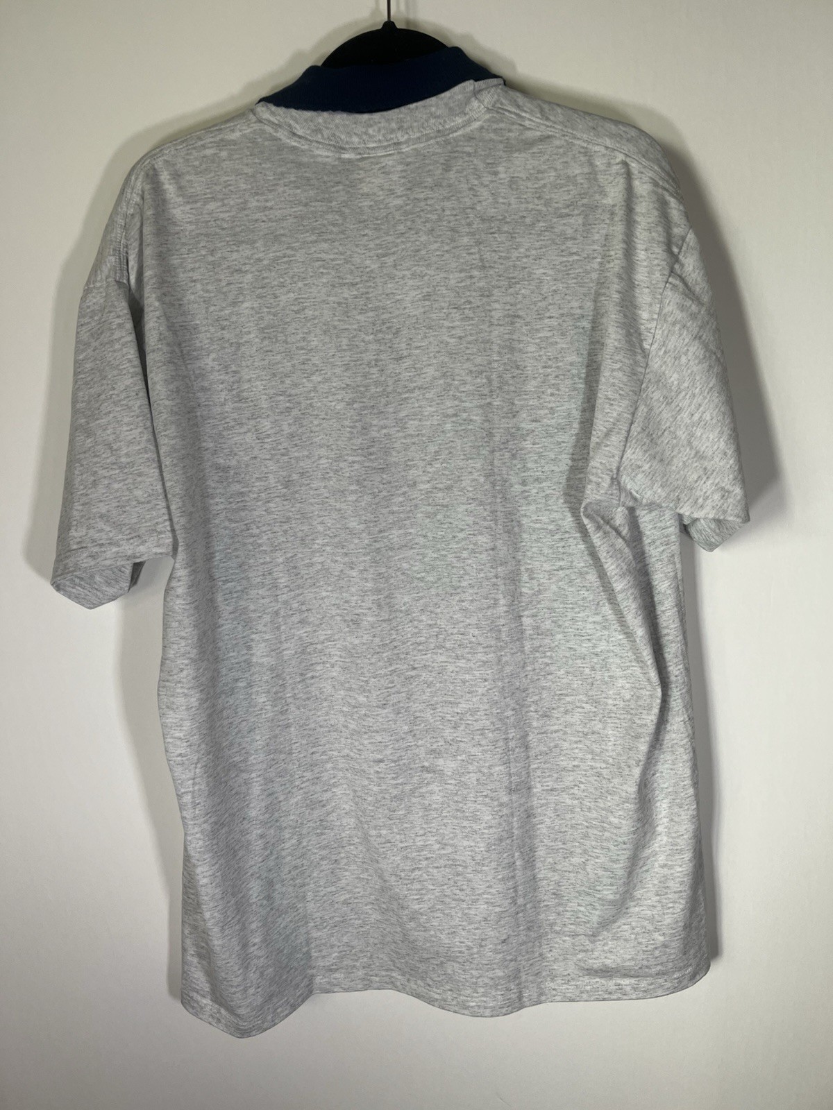 Vintage 90s 1993 gray blue collar cottagecore COWS graphic tshirt XL by Jerzees