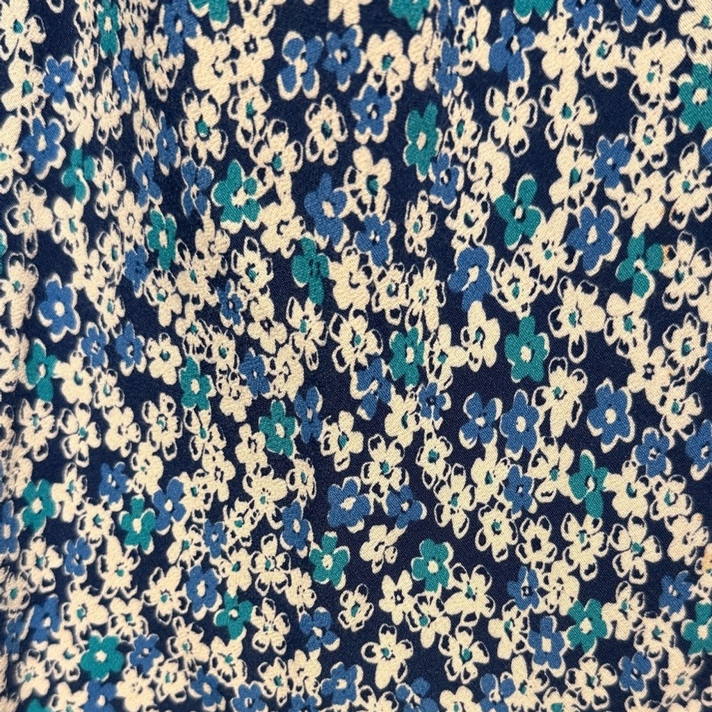 Carol Anderson Collection Petites: Floral Blue Maxi Skirt with Gift!