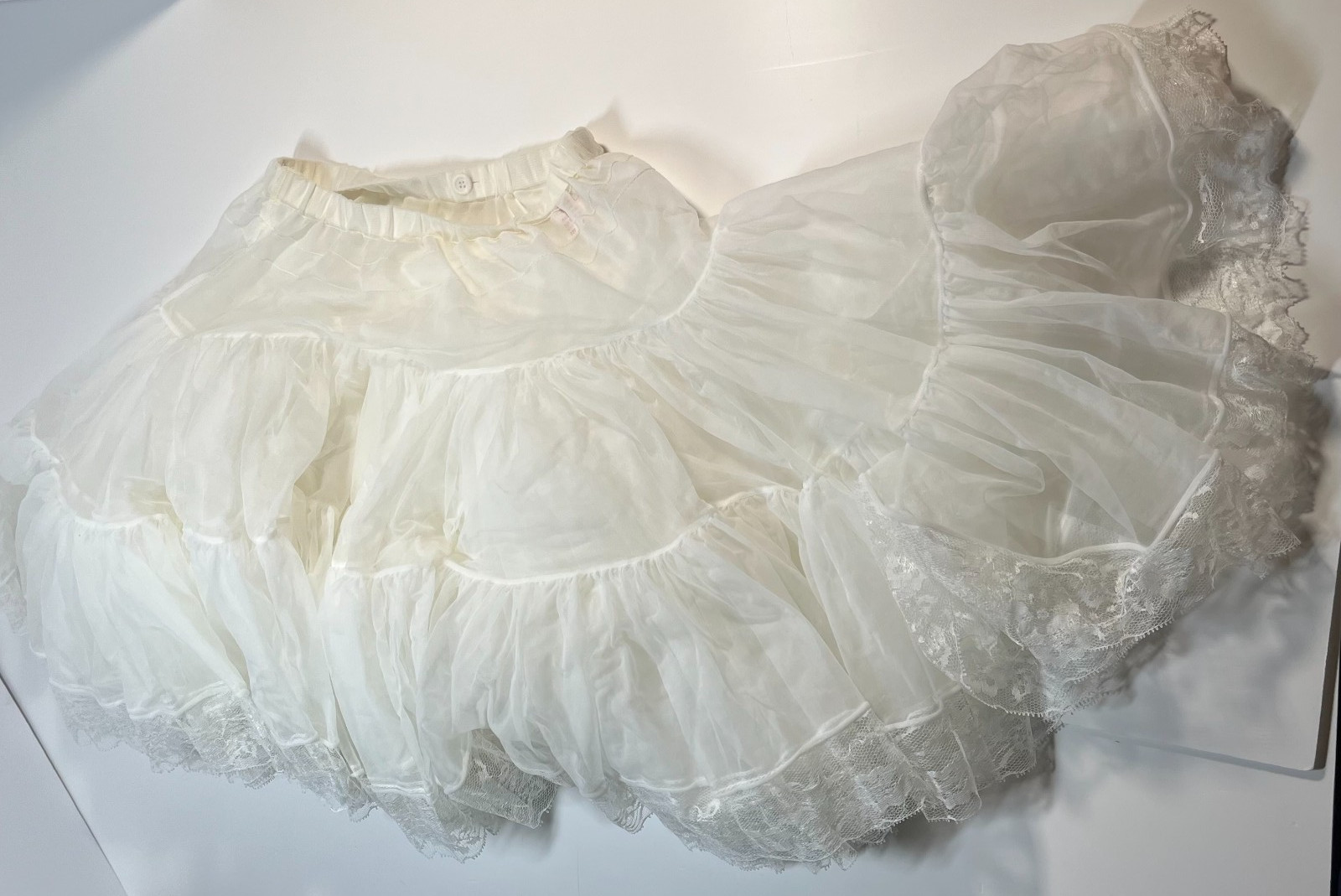 Vtg Partners Please Malco Modes Med Full Petticoat Square Dance Skirt Crinoline