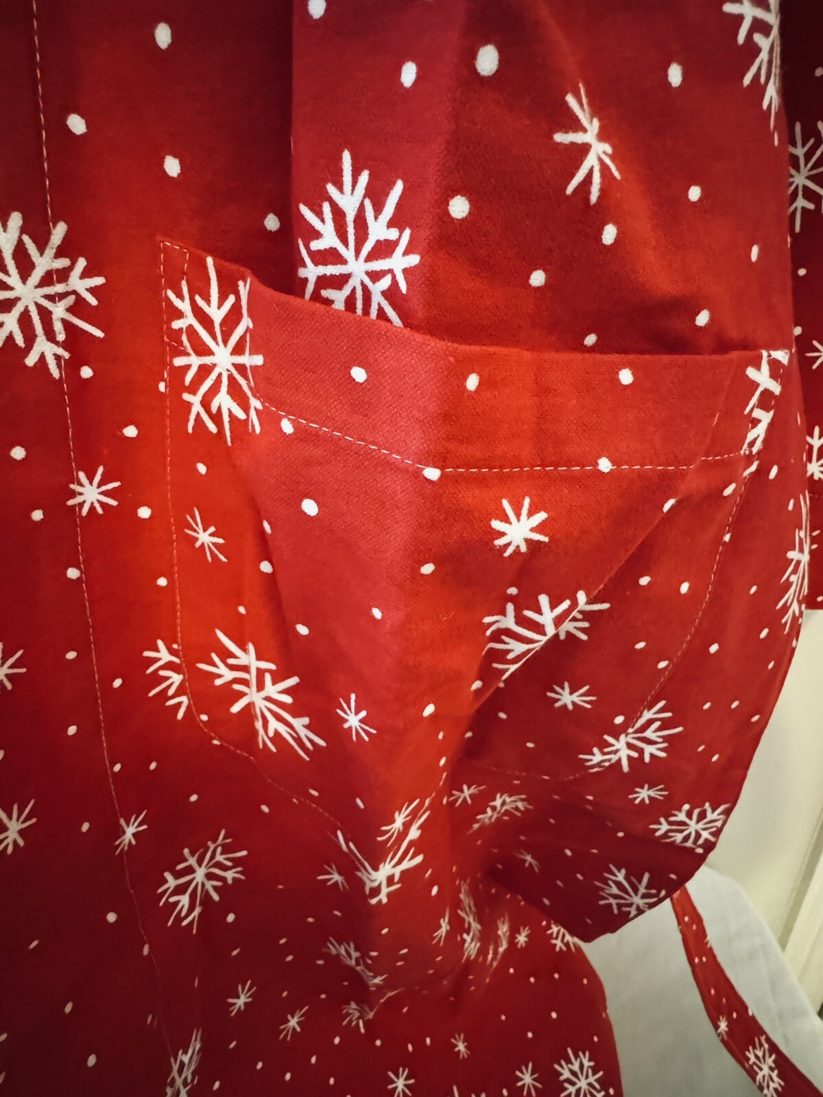 VTG 80’s Christmas The Company Store Pajama Robe Size Large Women