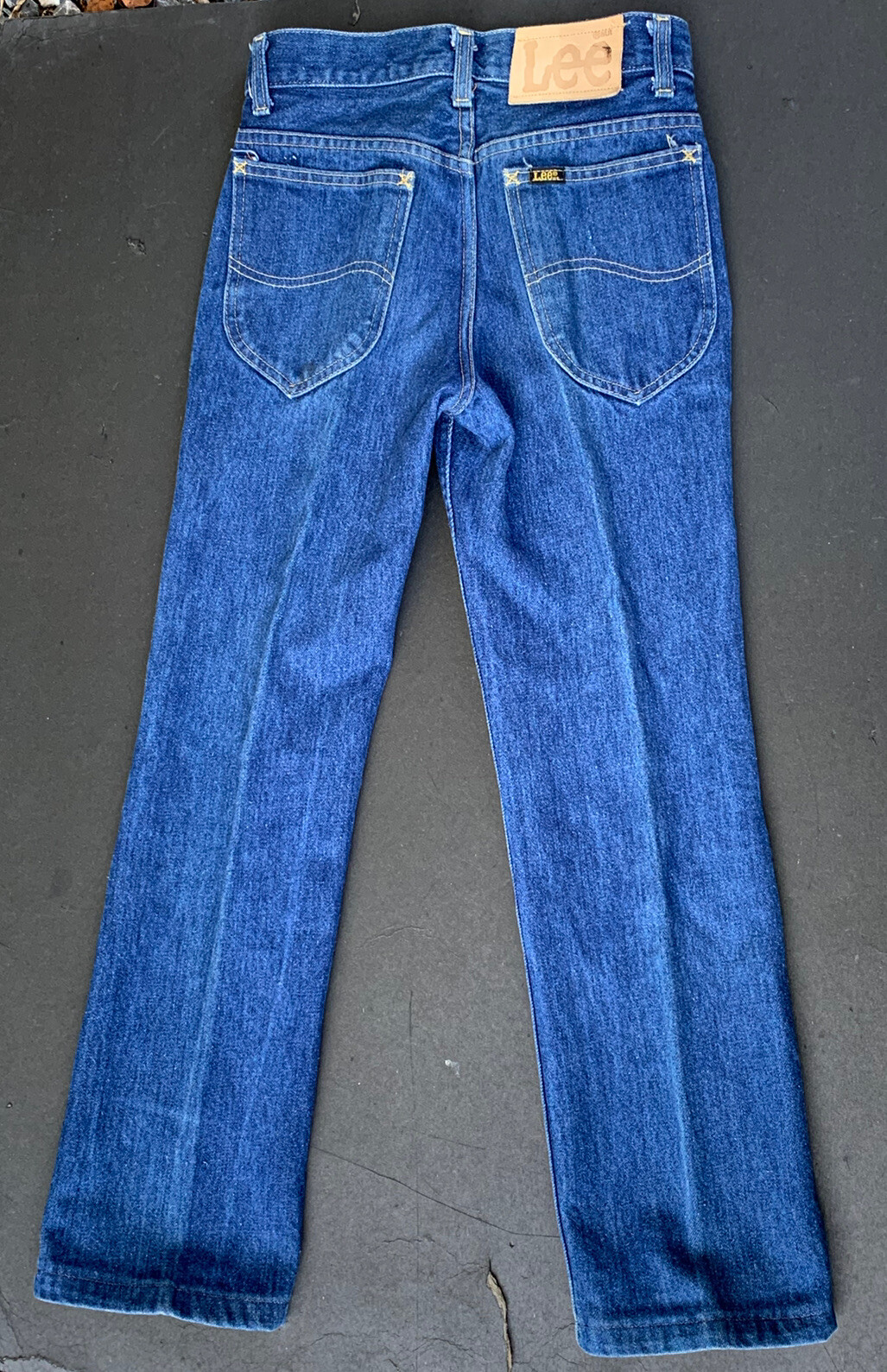 Lee Riders USA Denim Jeans talon 42 zipper vintage blue