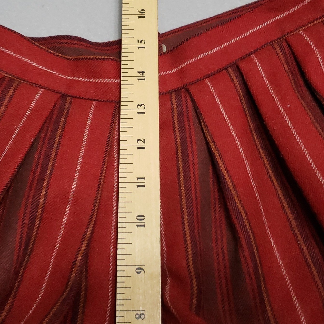 Vtg 70s Weathervane Handmacher 100% Wool Gaucho Pants Culottes 10 ILGWU 1970s