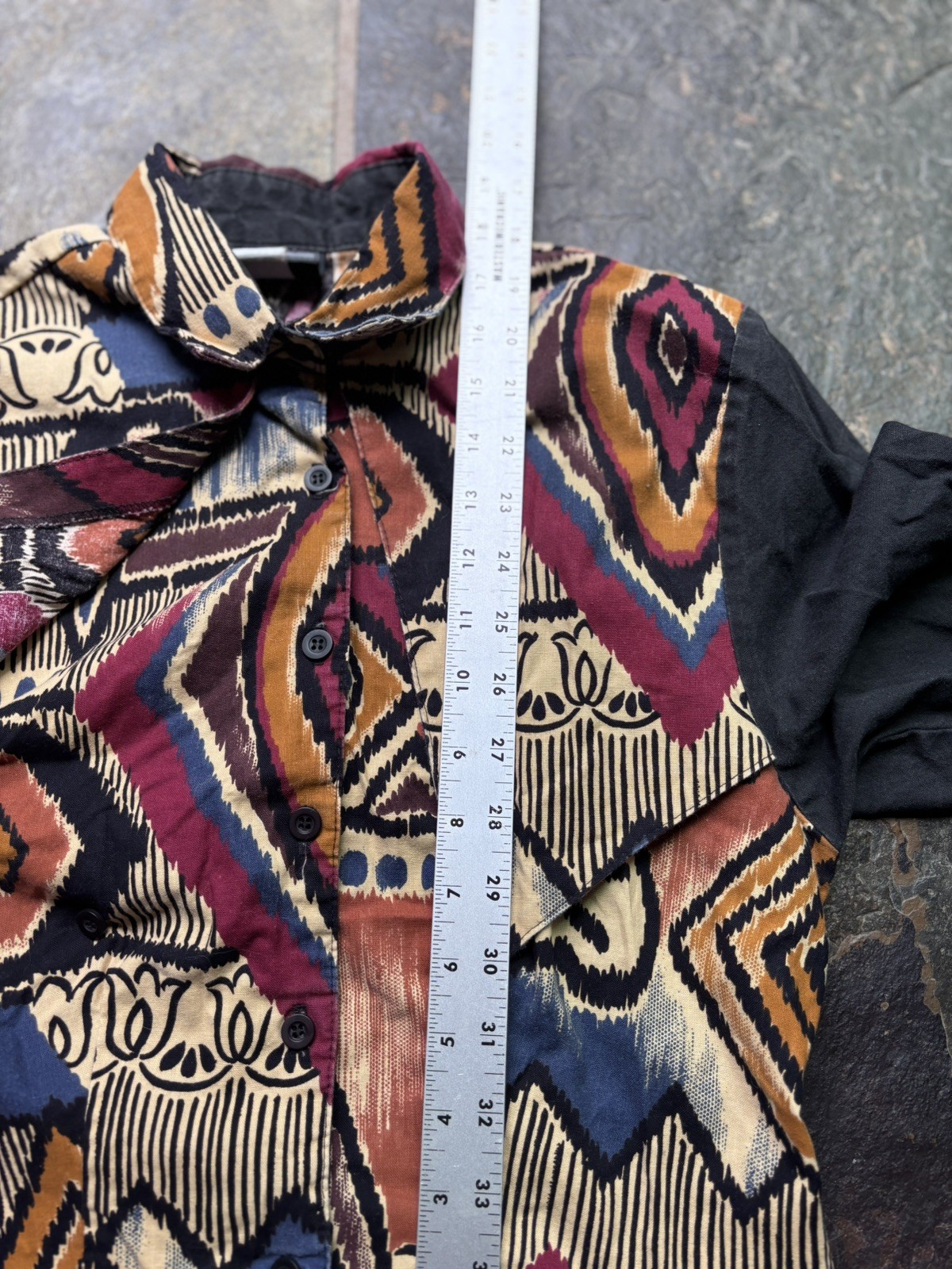 VTG Women’s sexy Cowgirl Brushbopper Back Tied/cropped Western Shirt.Small