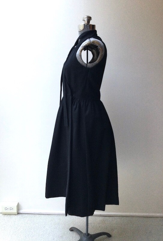 Vintage 1960’s Geoffrey Beene Plisse Halter Dress