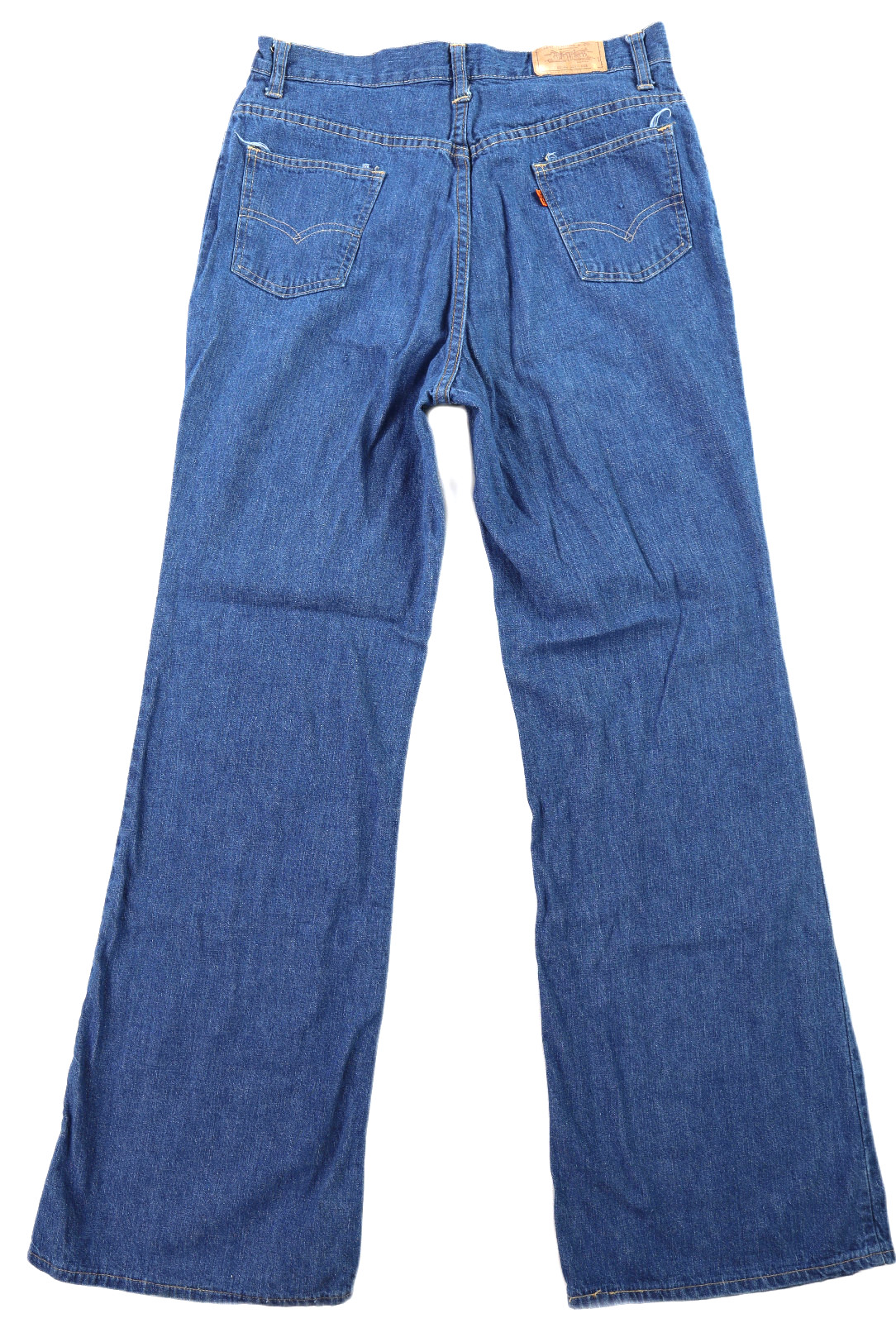 Vintage 70s LEVI’S LEVIS USA Women’s 31 x 33 10 Blue Denim Wide Flare Leg Jeans
