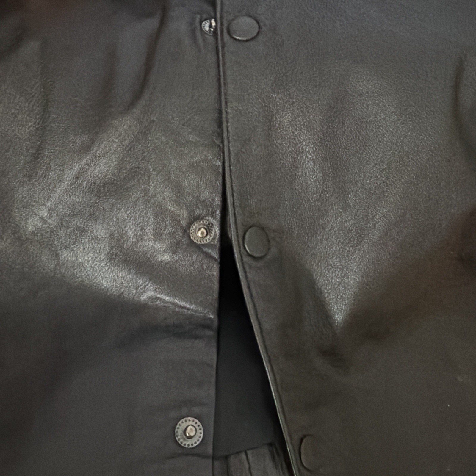 Tarazzia Women’s Vintage Black Leather Skirt Regular Size 5/6 MPN B35588
