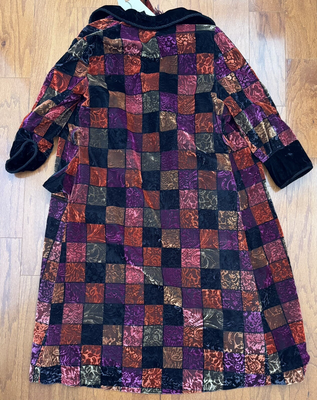 Women’s Bathrobe, Vintage Georgette Trabolsi, Neiman Marcus, Multicolor, Size S