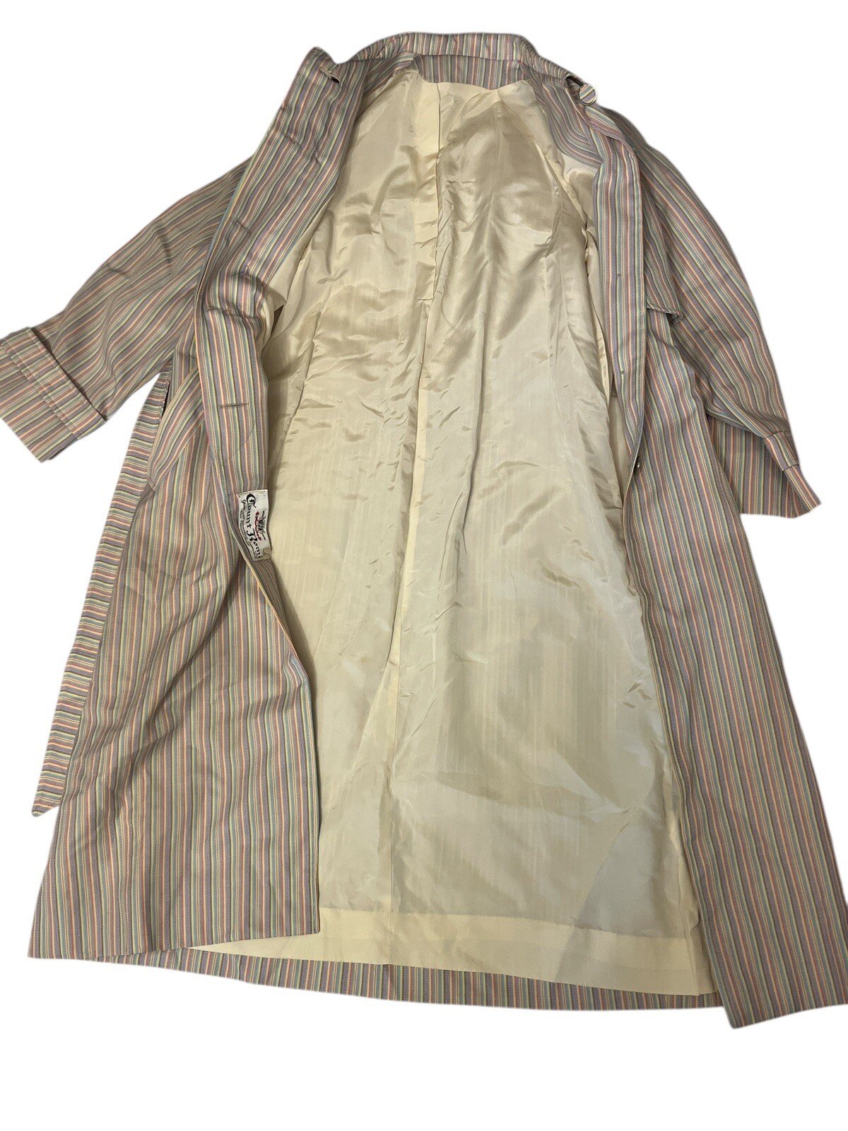 VTG Count Romi Womens Coat 1970s Rainbow Weather Traveler Jacket Union Made Sz12