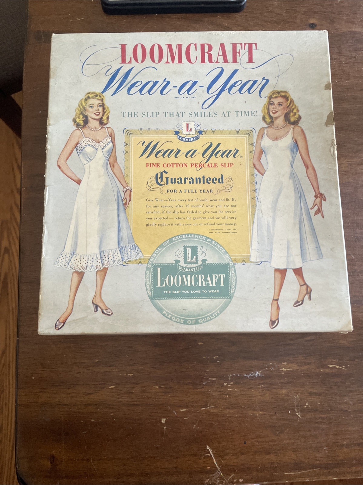 Loomcraft Wear -A- Year Slip Box ( Box Only) No Slip