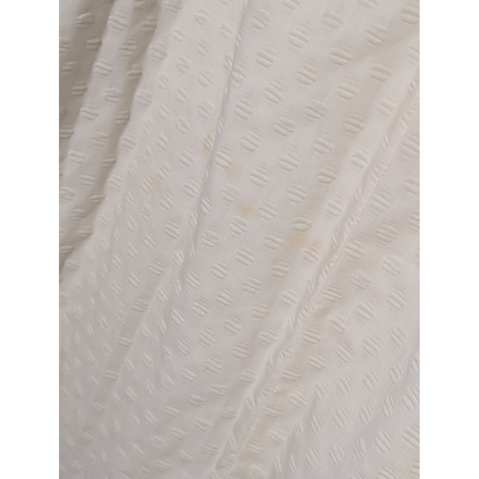 Vintage Penneys Hawaii Cream Lace Trim Maxi Dress Victorian Prairie Cottagecore