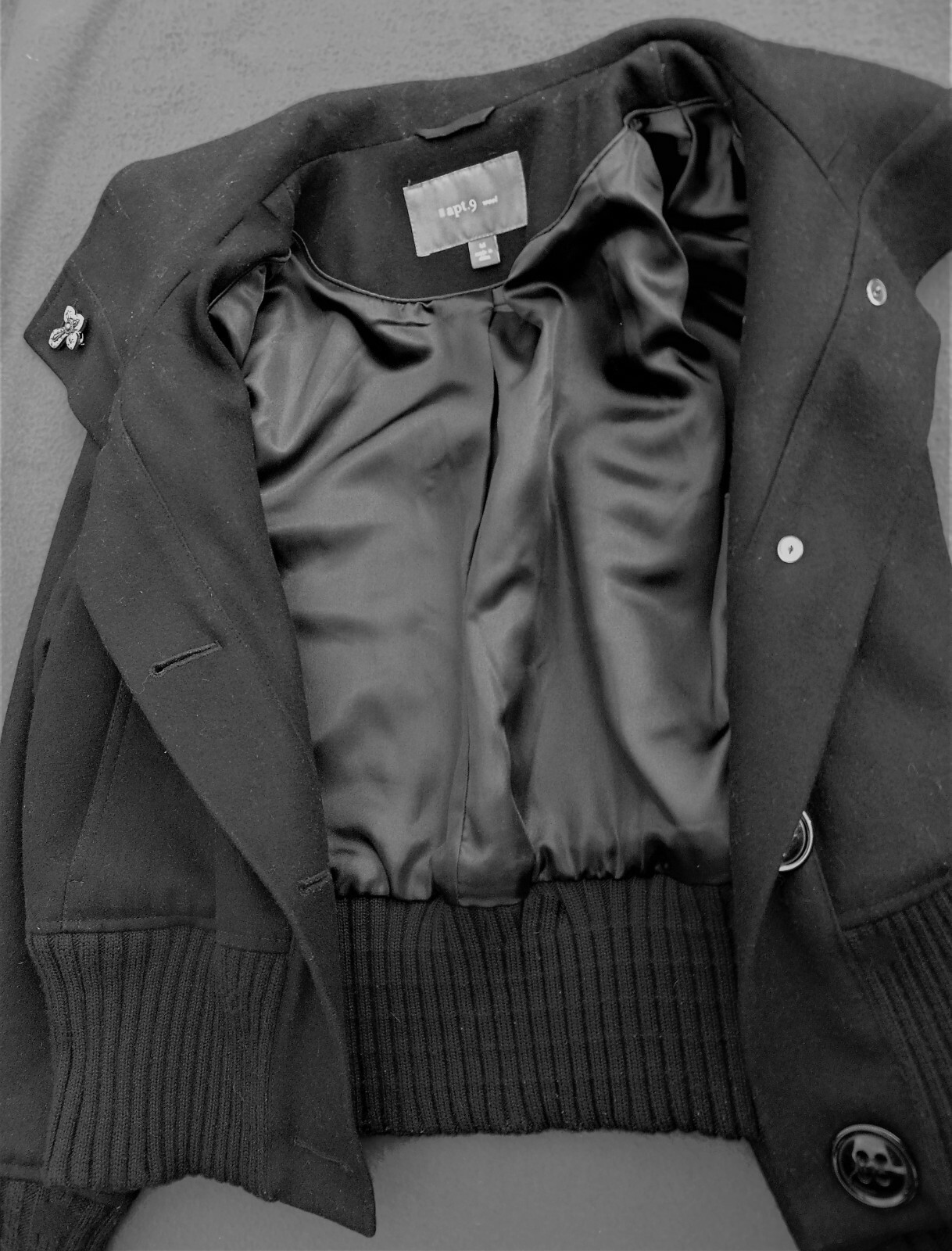 GORGEOUS & STYLISH „APT. 9 WOOL” WOMEN’S JACKET ~ SIZE M ~ PRISTINE CONDITION