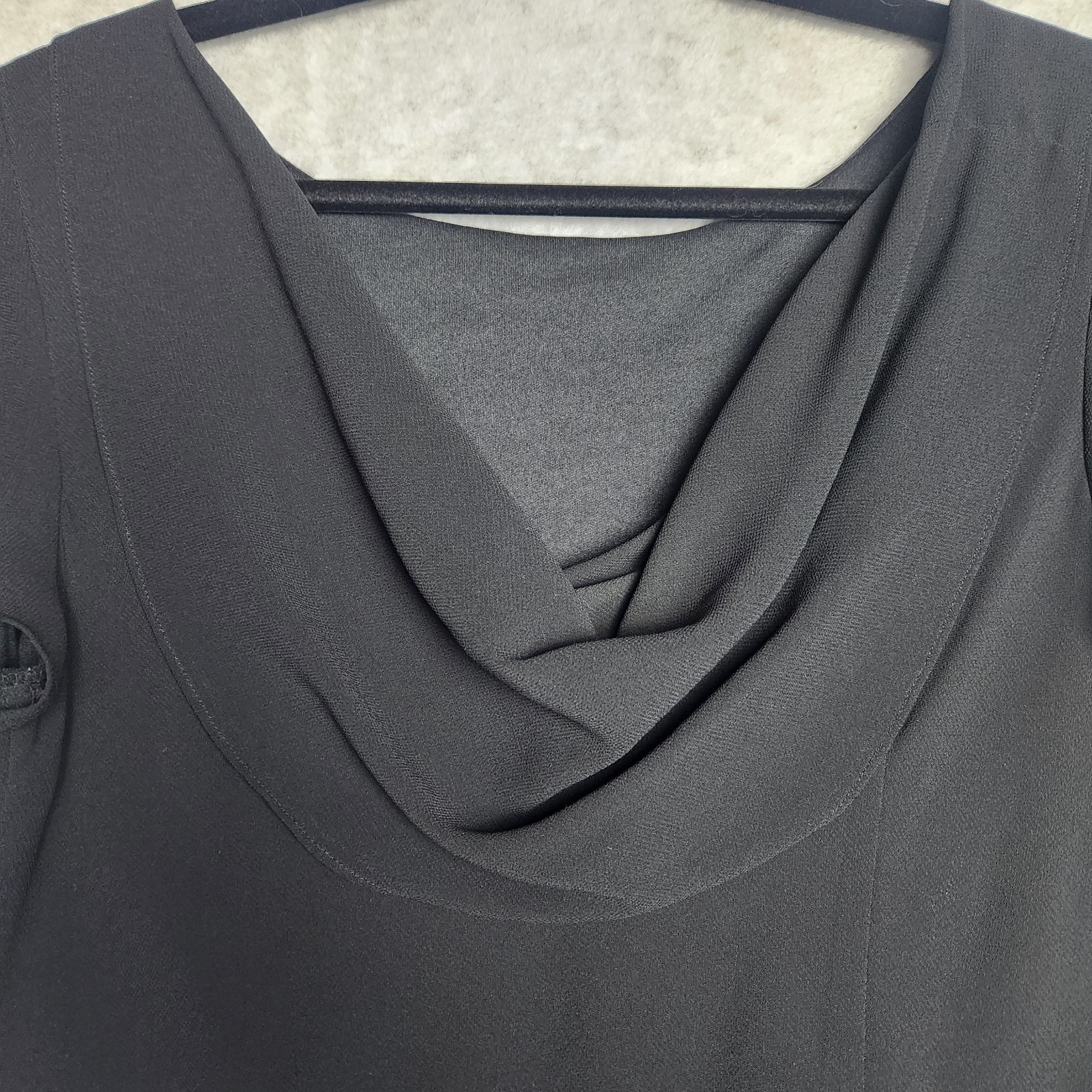 Vtg 90’s Black Beaded Maxi Dress Robbie Bee Scoop back dancing cocktail dressy