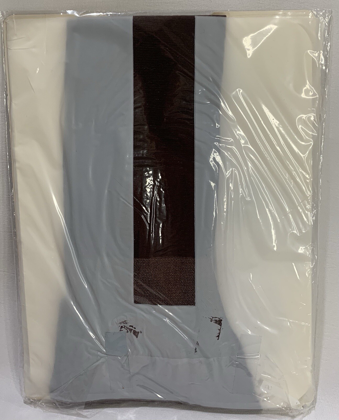 Vtg Sheer Support Pantyhose Black/Off Black/Coffee 3 Pkgs Lycra/Nylon One Sz