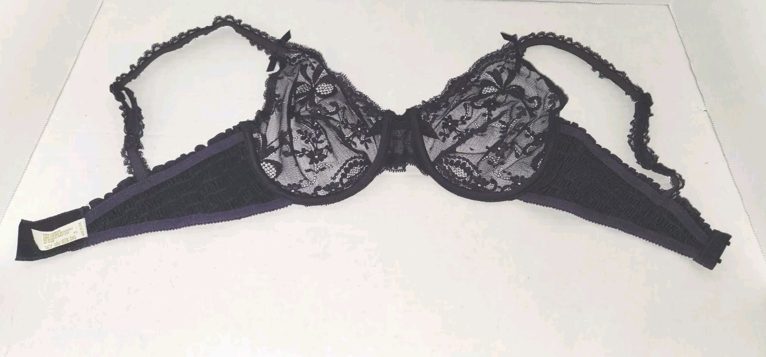 Vintage Victoria’s Secret Gold Label Bra 36C Made in USA- NWOT – PURPLE
