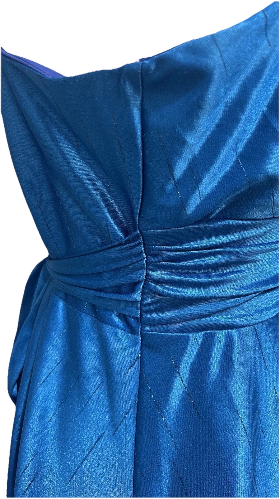 Vintage Y2K JUMP Apparel Blue Ombré Prom/Evening Dress Size Juniors 13/14
