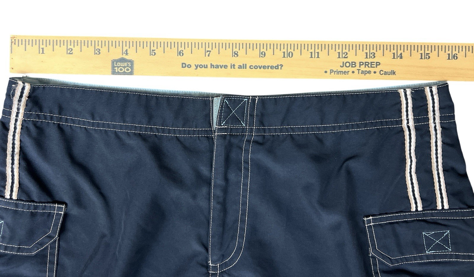 VTG 90’s Y2K Body Code Cargo Short Shorts Women’s Juniors Size 9 Navy Polyester