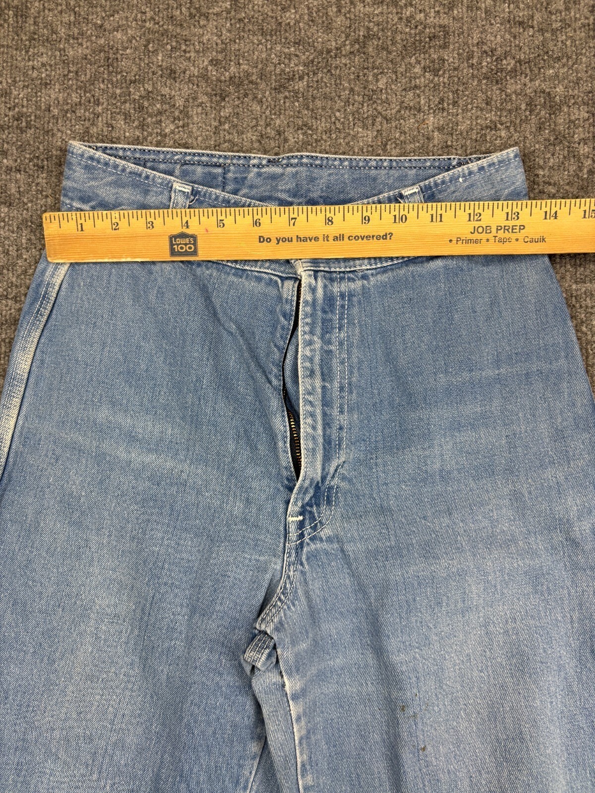 Vintage 1970s Levi’s Texas Riders Jeans Women’s 11 Blue Western Cowgirl USA Made