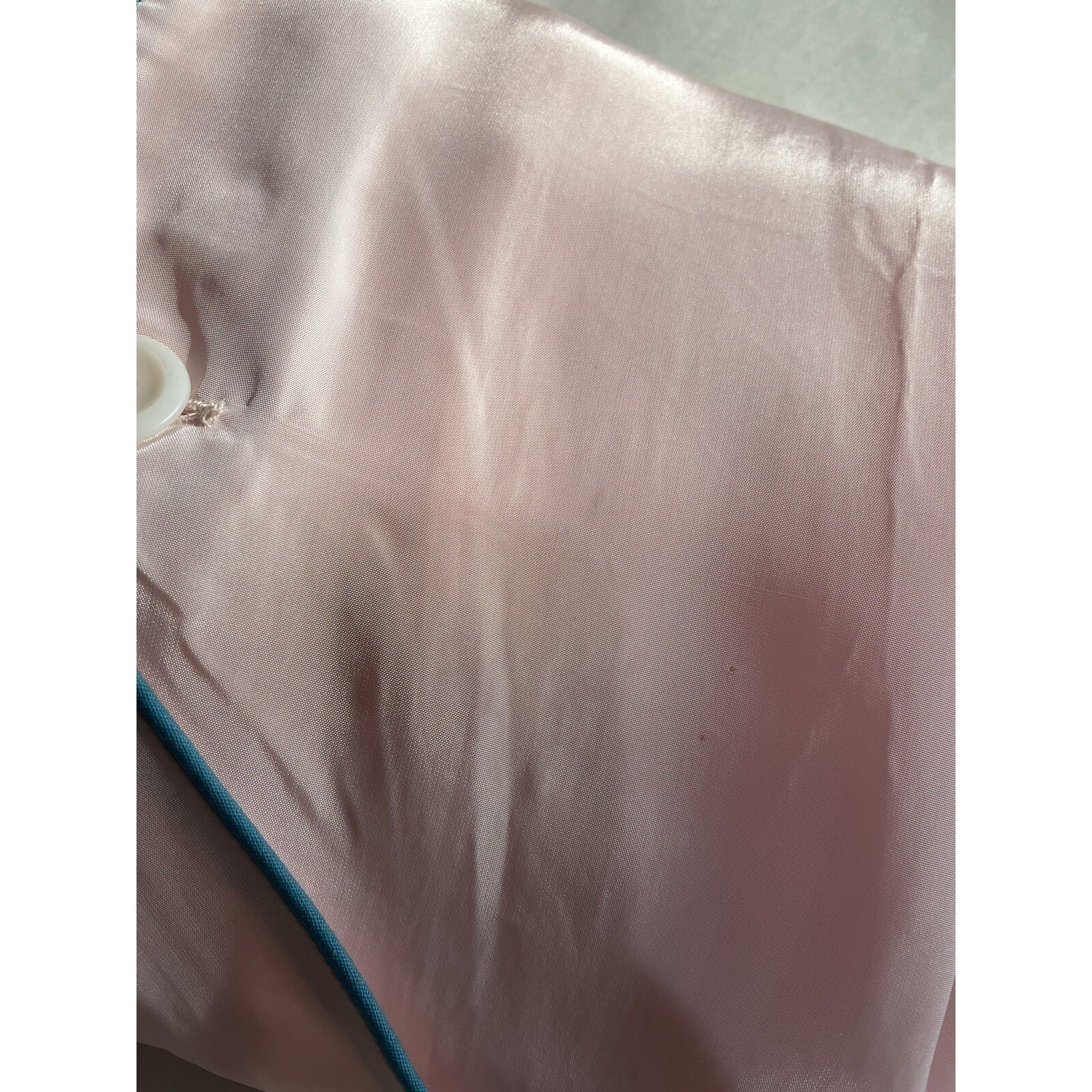 Vintage 60s Pink Lewis Frimel Robe Buttons SZ 34 (SEE FLAWS