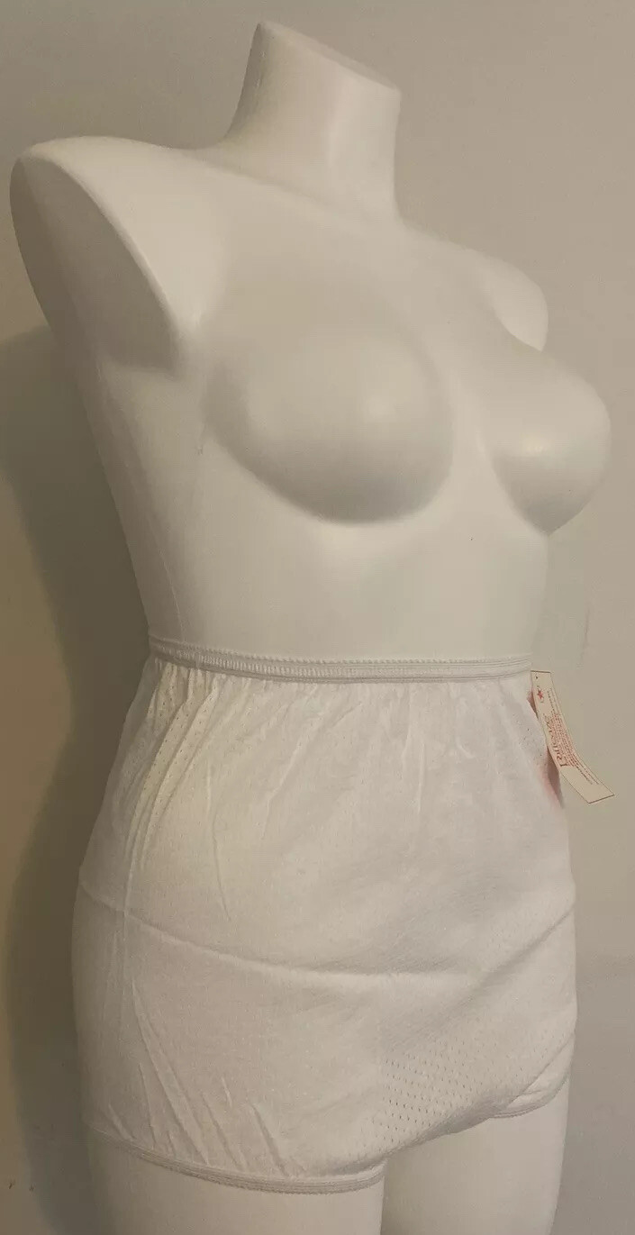 Vintage Puffeaze Womans High Waisted Underwear Combed Cotton Size 9 New W Tags
