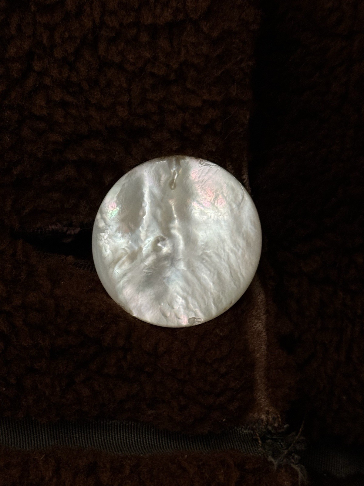 Vintage 30s 40s Mink? Seal? Real Brown Fur Coat 22.5×38 Oversized Medium M