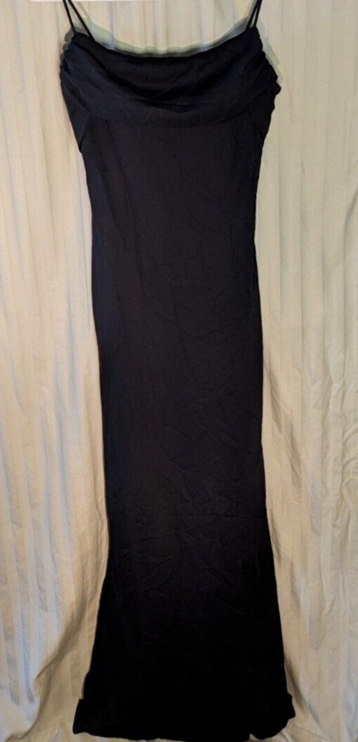 Jodi California Size 9/10 Woman’s Black Dress 100% Polyester Back YKK Zipper USA