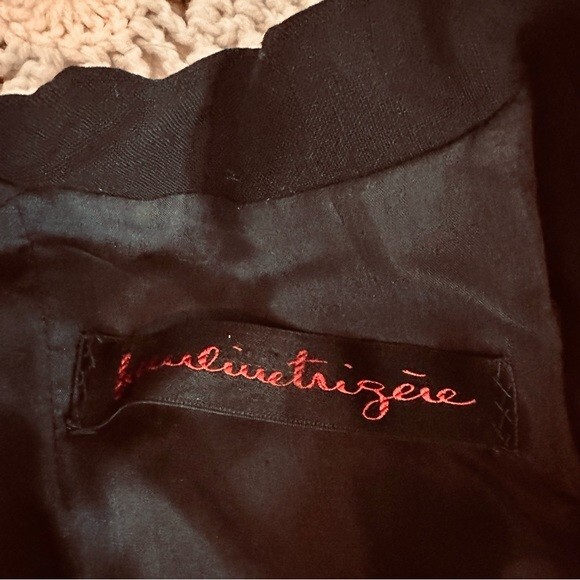 Vintage Pauline Trigere Black Dress Union Made in USA Fits Size 8/10