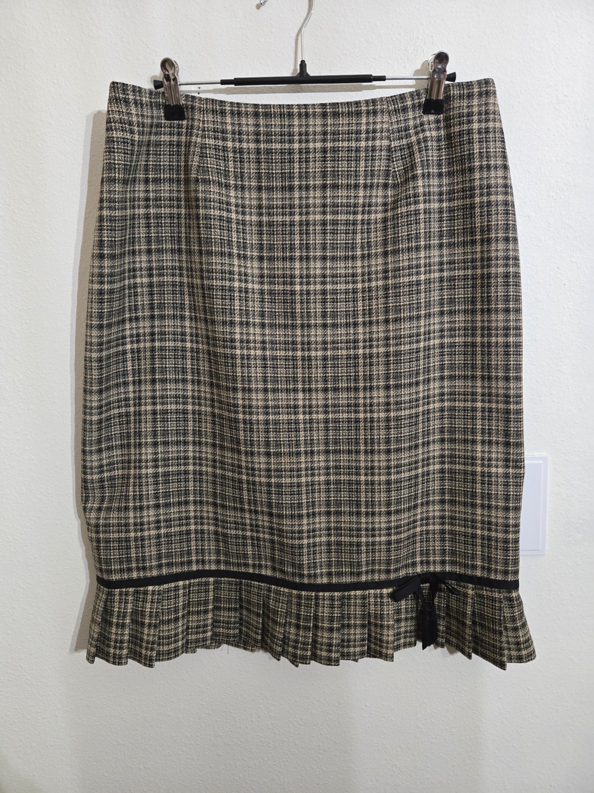 VINTAGE GIORGIO SAINT’ANGELO Women’s 2-Piece Jacket/Skirt Green Twead Sz 10