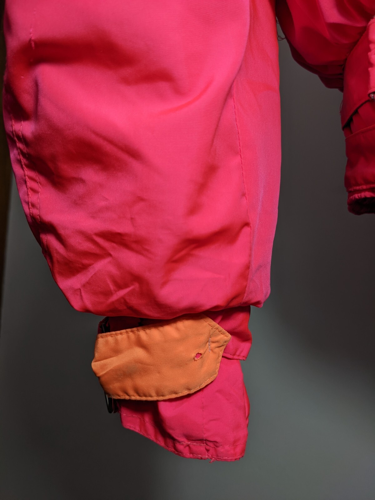 Vintage Coltech Women’s Ski/Snowboard Coat Neon Pink Multicolor 80’s 90’s sz 12