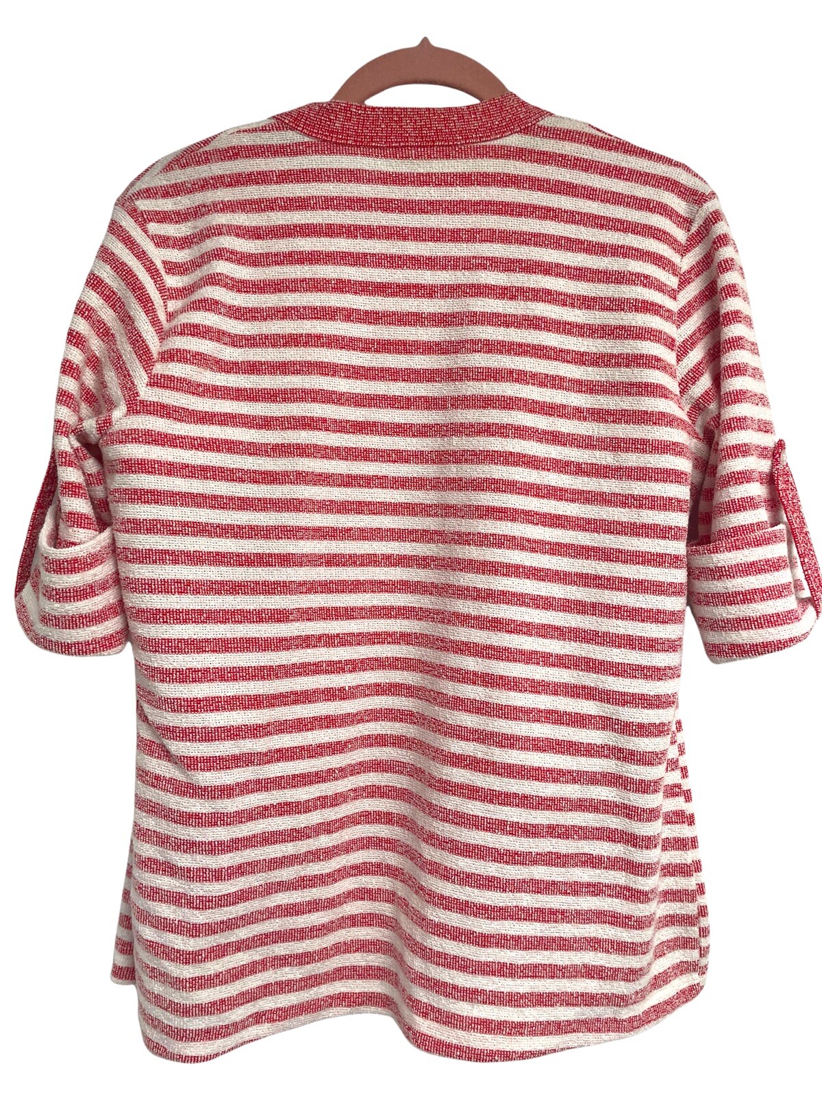 Vintage Switchmates Women’s Tank Cardigan Twin Set Polyester Terrycloth Sz M