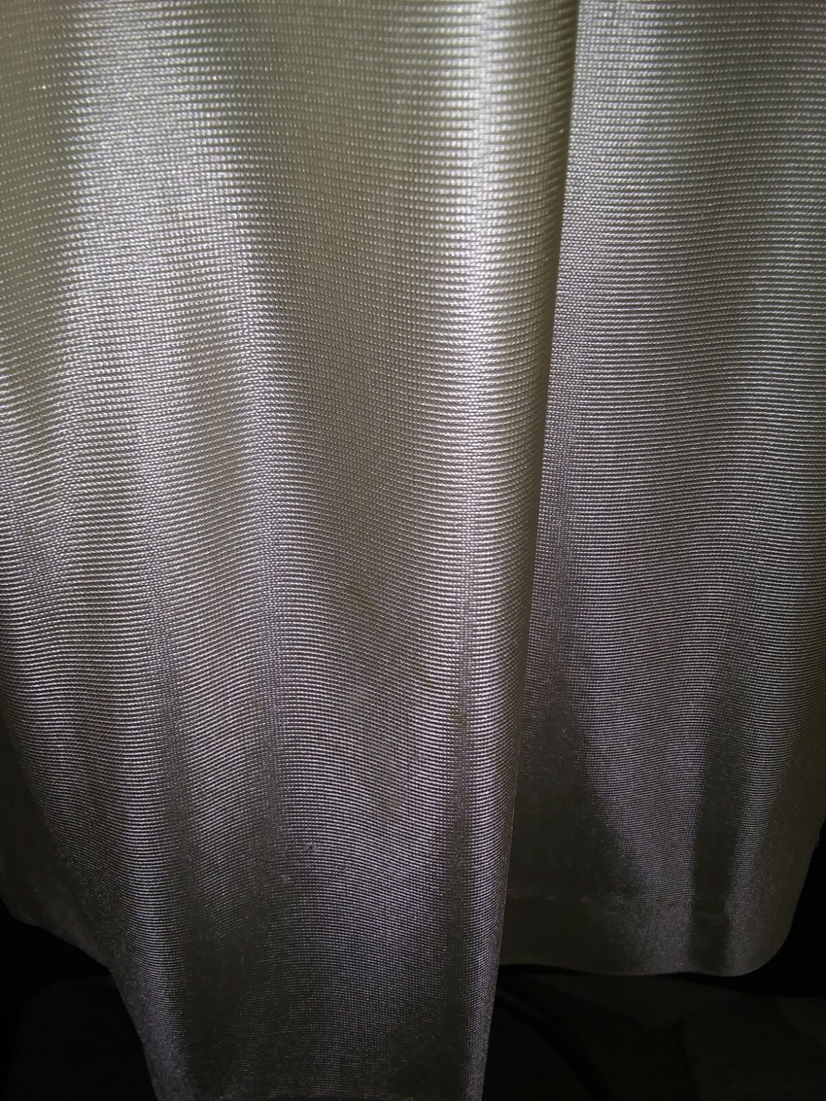Vintage 1960’s Pale Gold Jersey Nylon Cocktail Dress by Lady McGuire Size S