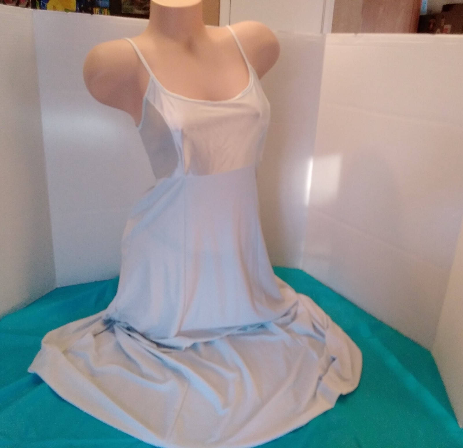 Vintage Triumph France Lingerie Long Nightgown Regency Hollywood SZ S