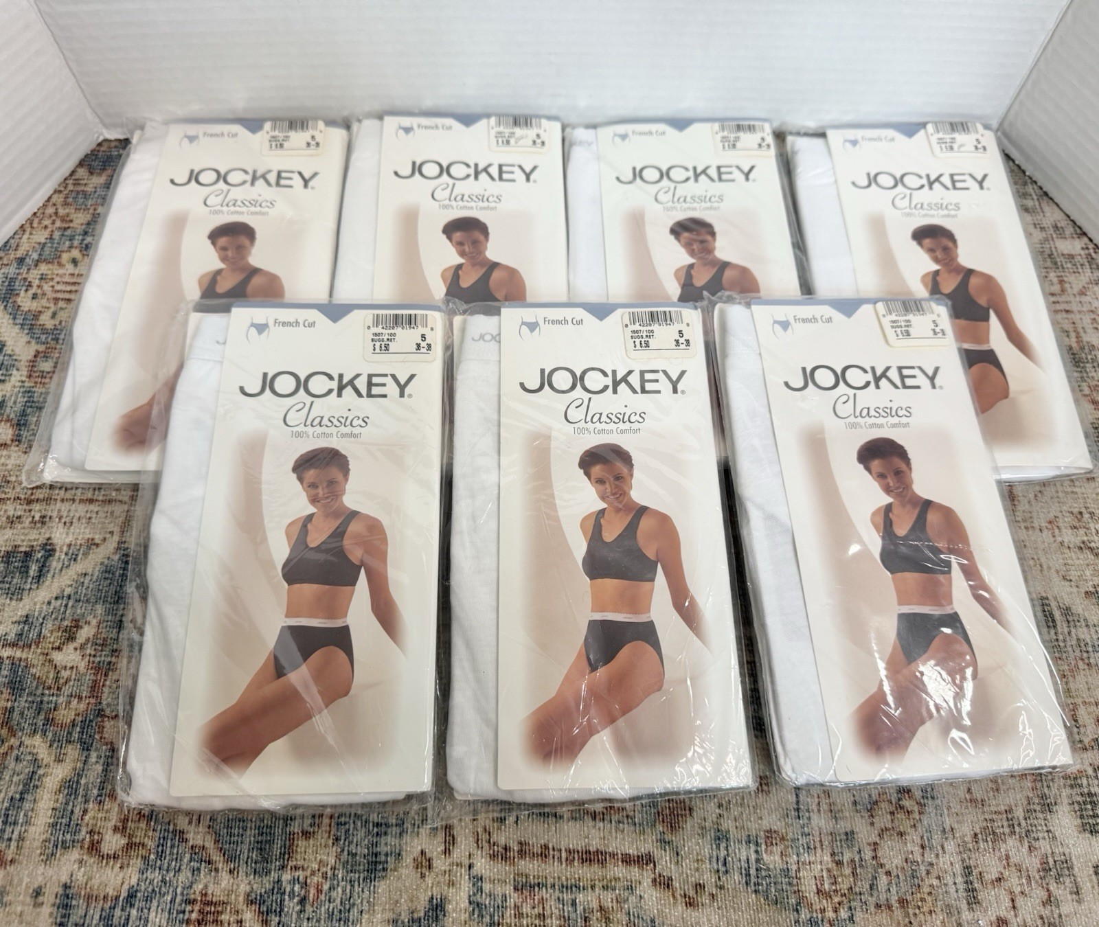 Jockey French Cut Panties Women’s Size 5 36-38” New Vintage NOS 1997 Underwear