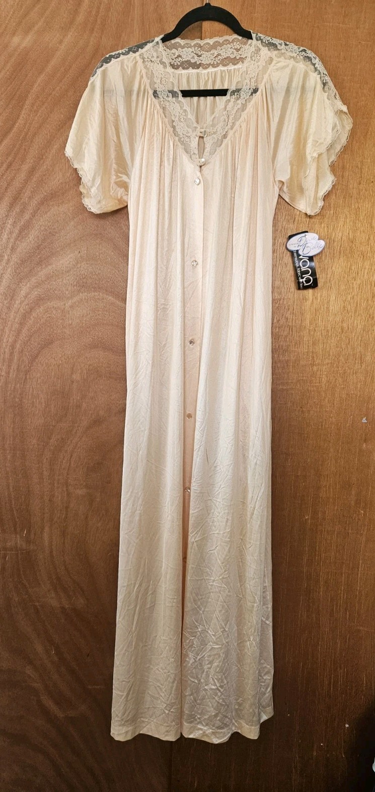 NWT Vintage Vivana Deena Nightgown Size M Lingerie by Dixie Bell Lace