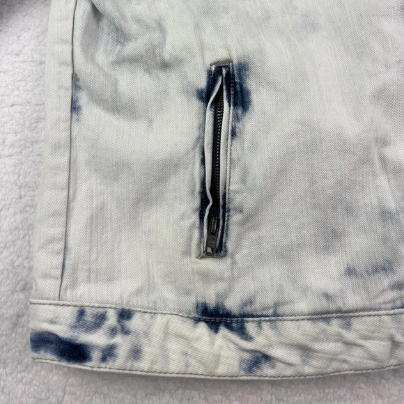 Retro Canyon River Blues Jacket Womens Size XL Stone Wash Casual Denim