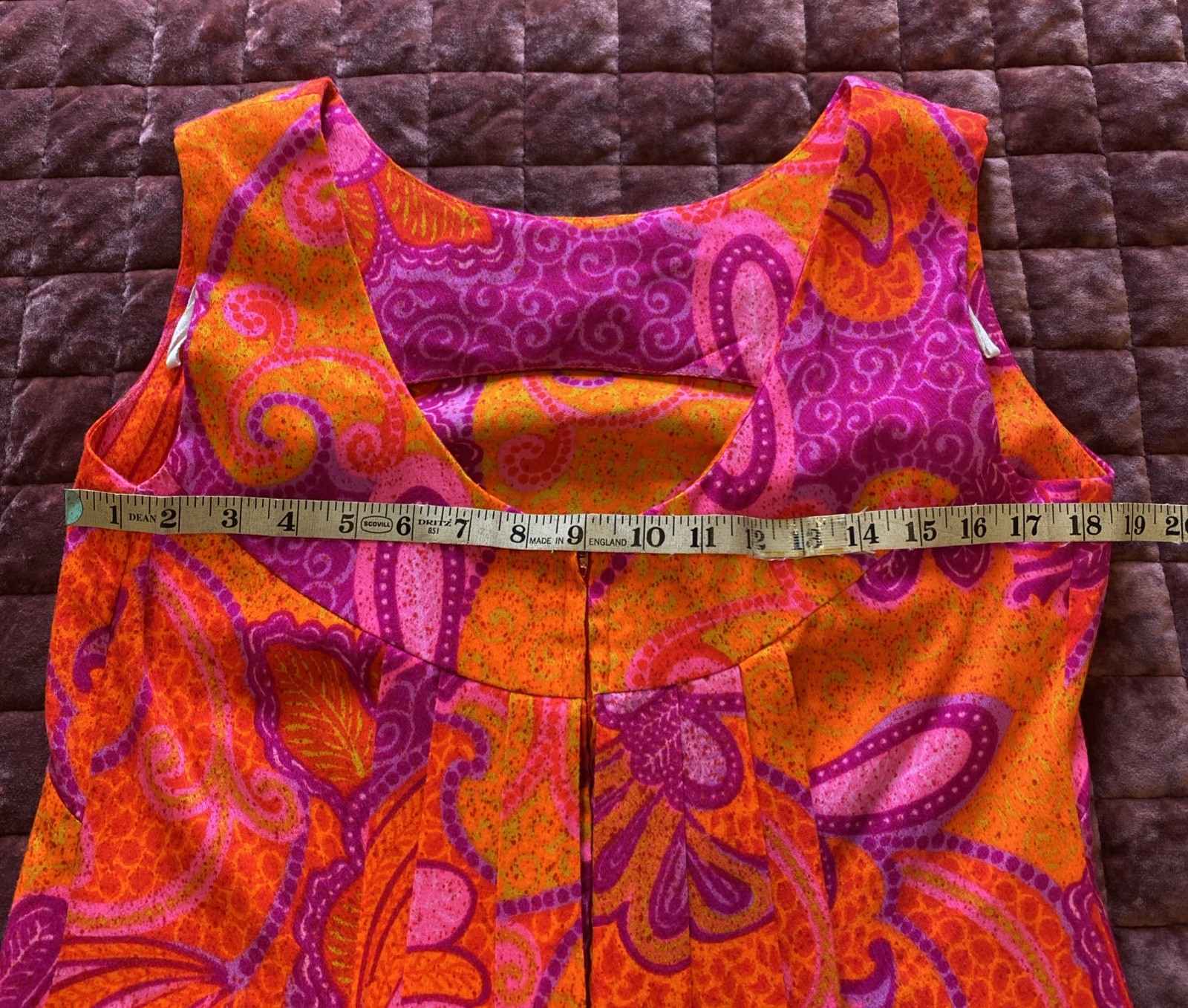 Vintage JC Penneys Hawaii Vibrant Floral Maxi Dress Women’s