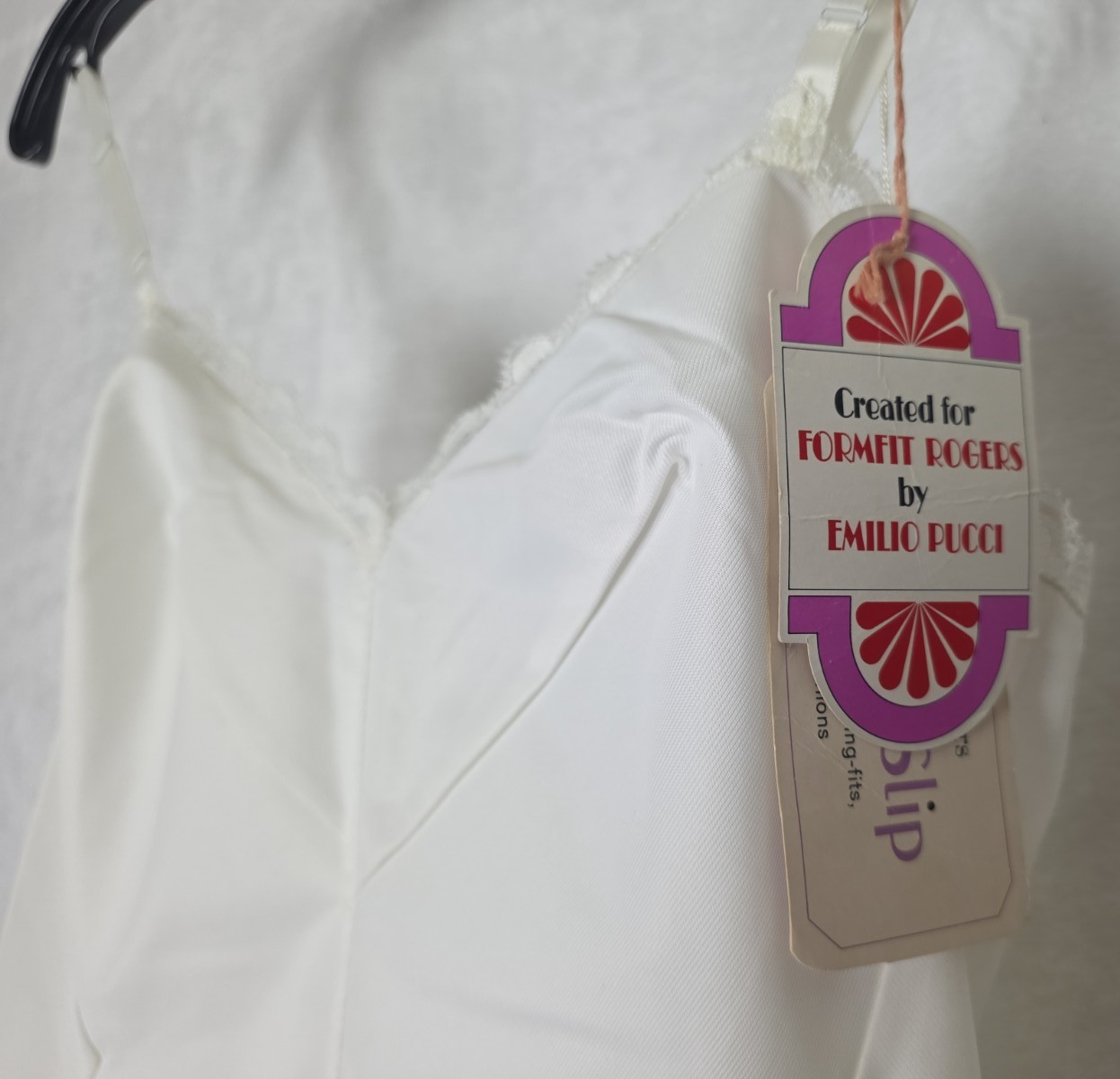 Emilio Pucci Formfit Rogers Slip Dress Deadstock NOS Vintage USA New w/ Tags