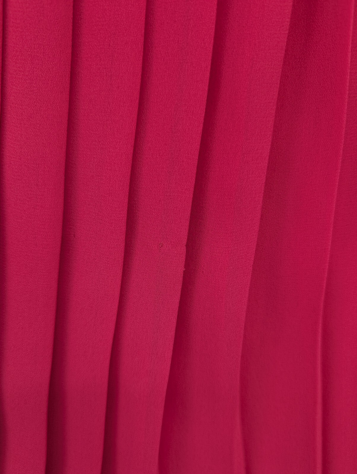 Vintage Women’s Dress Amy Deb Pink Midi Size M/L 3/4 Sleeve Pleated