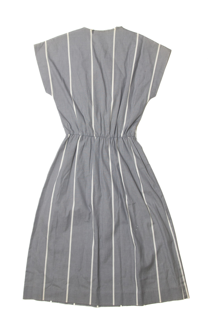 Vintage Striped Pedestal Dress