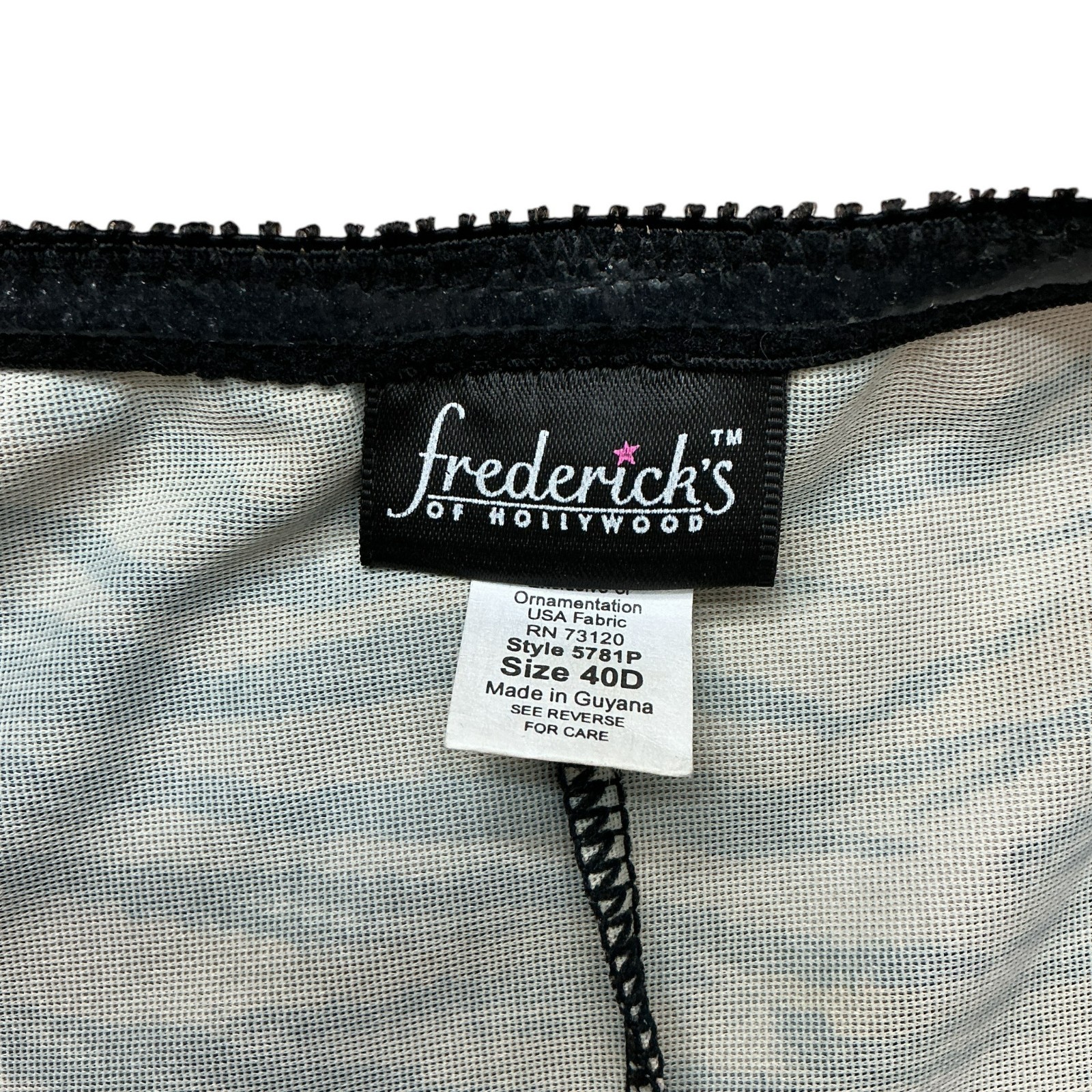 Vintage Frederick’s of Hollywood Tiger Print Slip Chemise Shaper Dress 5781P 40D