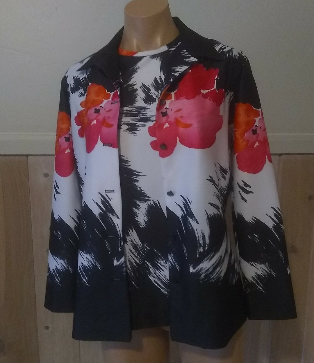 Vintage Donovan Galvani Top Set * Floral