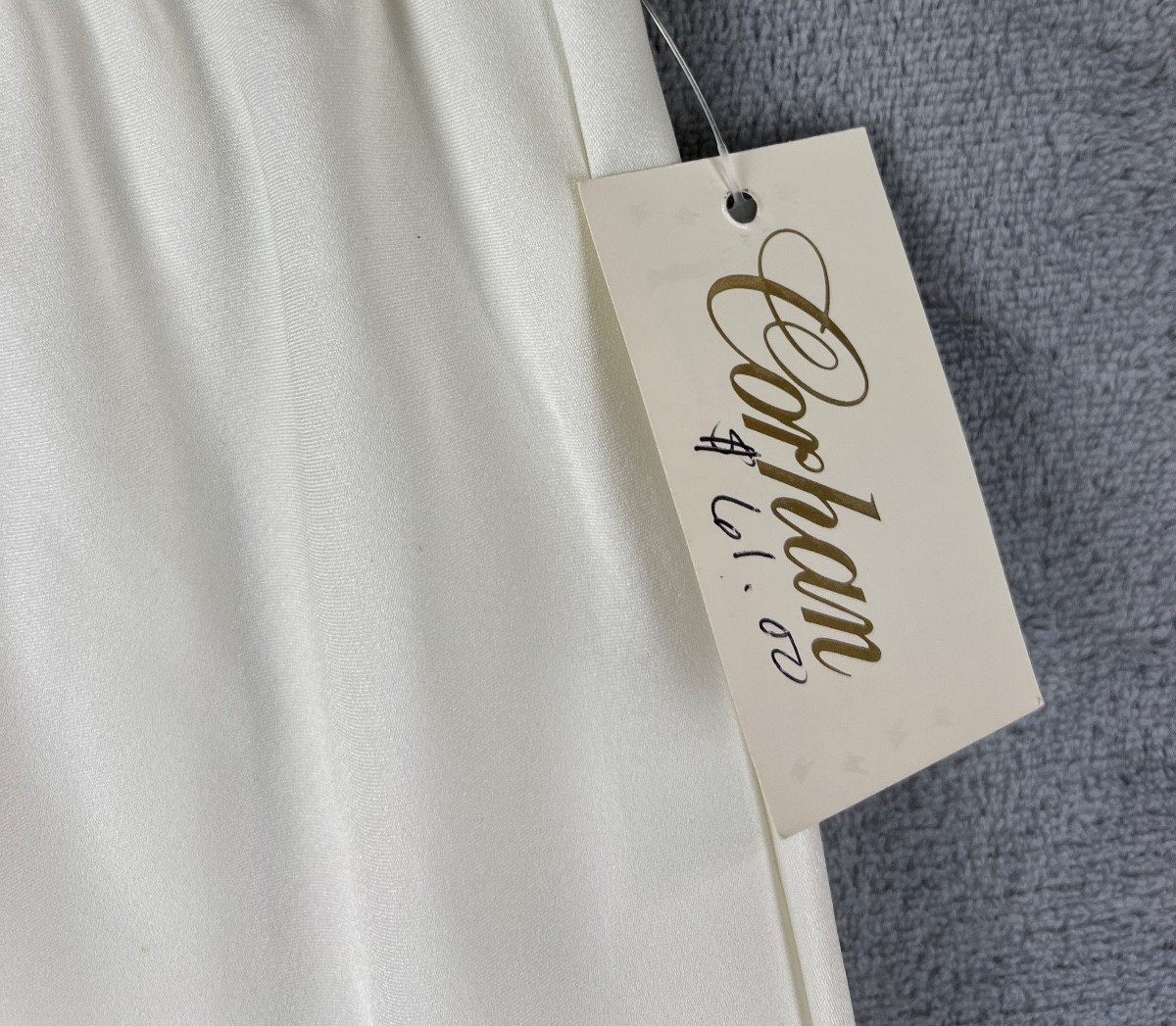 Vintage Corhan Half Slip Womens Medium Ivory 7707 Polyester Lace 22″ NEW