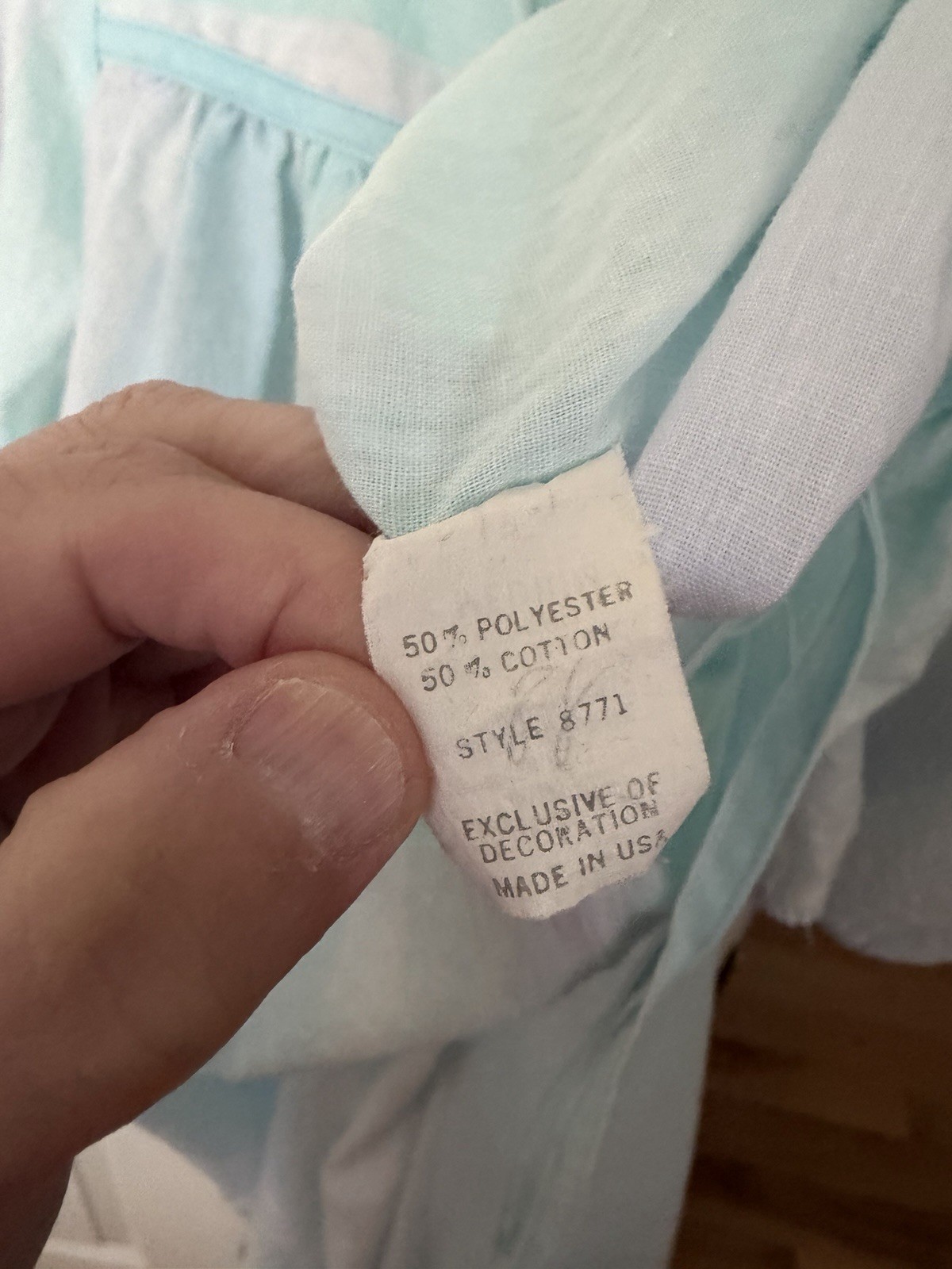 Vintage Women’s KOMAR nightgown Pink And Blue