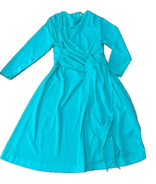 Vintage Roaman’s Fashion Look Dress Women’s Mint Green Fit Flare
