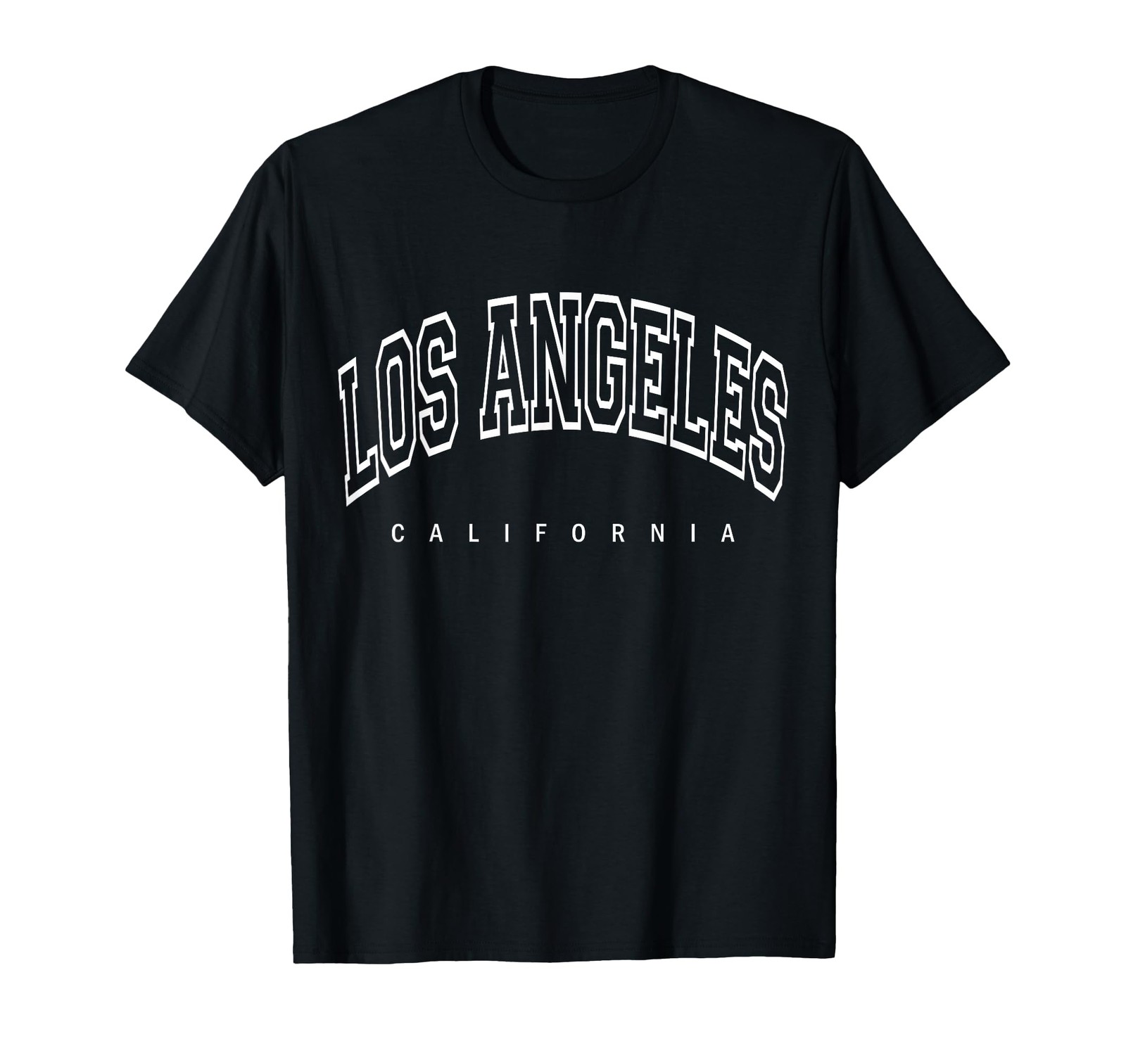 Los Angeles – California – Throwback Design – Classic T-Shirt Small, Black