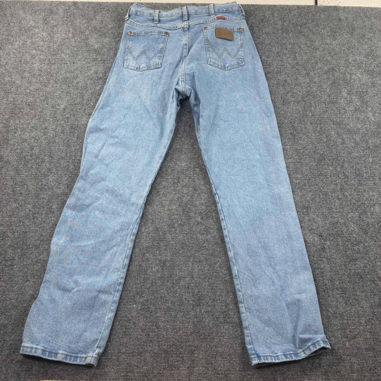 Vintage Wrangler Western Jeans 29W x 31L Light Blue Straight Leg Denim Women’s