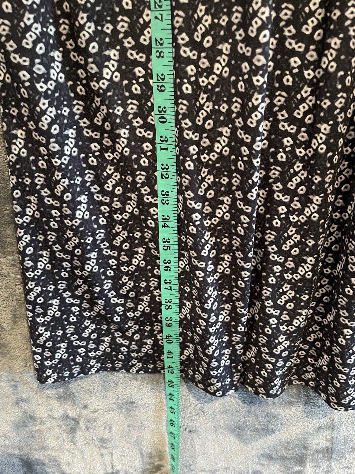 Women’s Plus Size 5X House Dress Nightgown Black White Casual