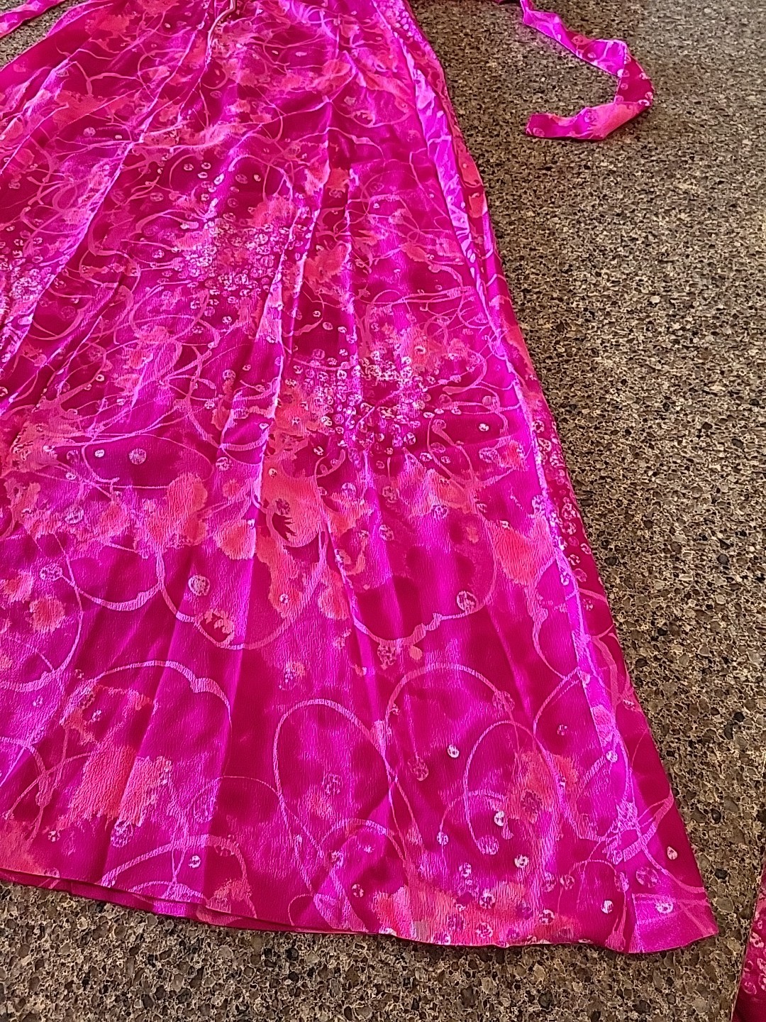 Hawaii Nei Halter Honeymoon Set Hawaiian Dress & Shirt VTG Women’s 6 Mens L READ