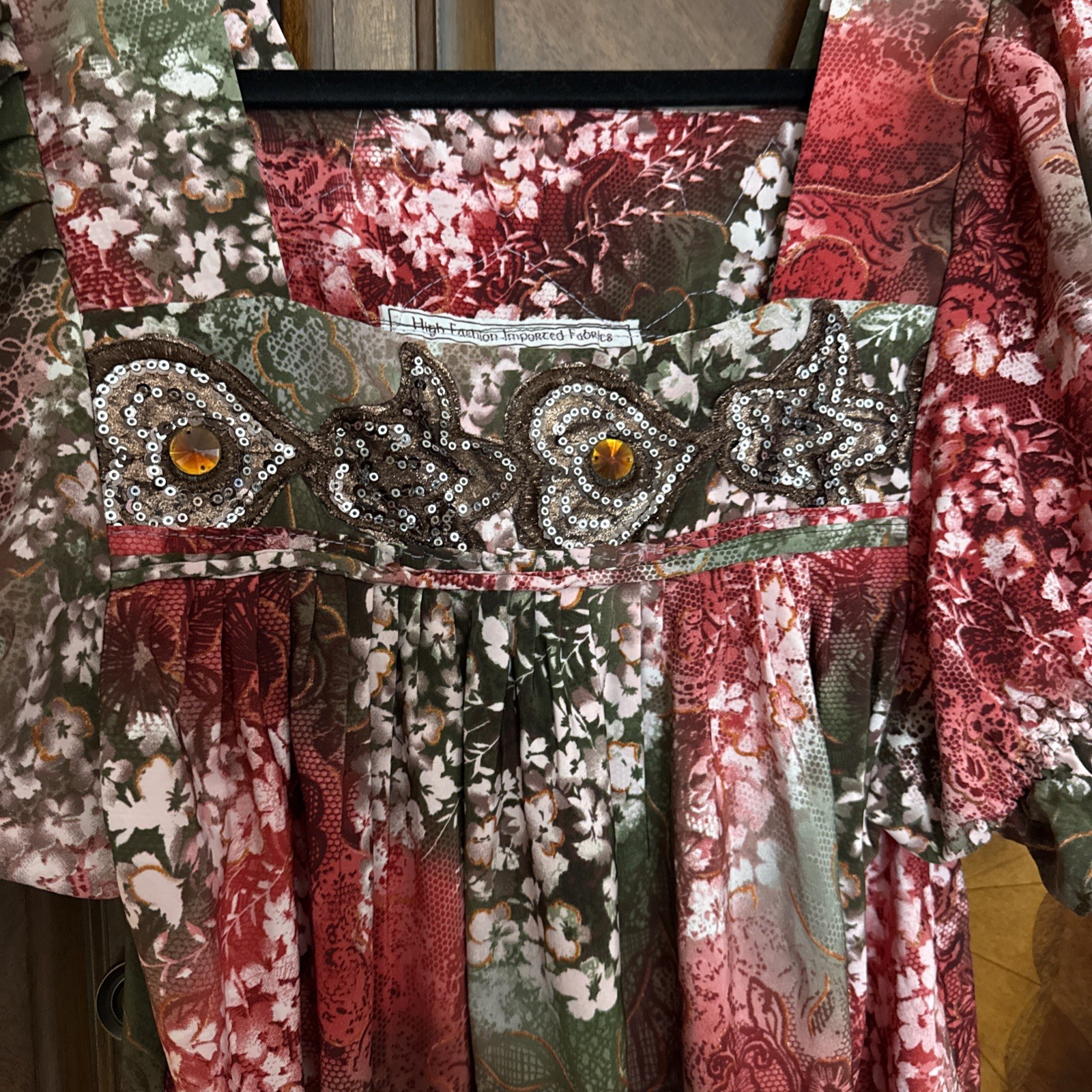 Muumuu Women’s Vintage Hawaiian Floral Maxi Sz M/L