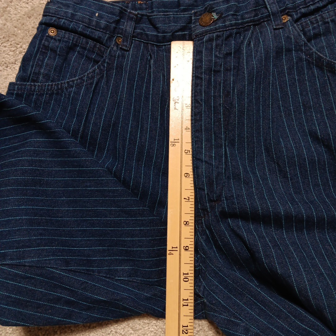 Vintage 70/80’s BROOKS Western Wear Denim Jeans High Rise Sz 13/14 (28×31)